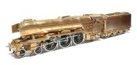 A3 class 4-6-2 pacific loco & tender in un-painted brass (Brassworks Range)