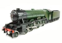 A3 Class 4-6-2 domed top feed single chimney and tender in BR Brunswick green livery (Brassworks Range)