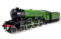 A3 Class 4-6-2 domed top feed single chimney and non corridor tender in BR Doncaster green livery (Brassworks Range)