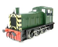 Class 03 diesel shunter with flower pot chimney and air tanks in BR green (Brassworks Range)
