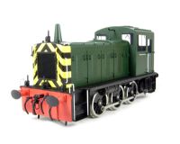 Class 03 diesel shunter with conical exhaust in BR green