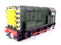 Class 08 diesel shunter in painted green (Brassworks Range)