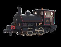 LYR 'Pug' 0-4-0ST 155 LYR Lined Black Steam Locomotive