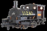 LYR 'Pug' 0-4-0ST 11247 LMS Lined Black Steam Locomotive