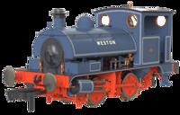 C1022S LYR 'Pug' 0-4-0ST Weston ICI Widnes 'Old World' Blue Steam Locomotive - DCC Sound
