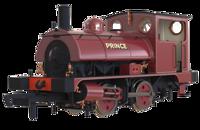 LYR 'Pug' 0-4-0ST Prince United Glass Bottle Manufacturer Lined Red Steam Locomotive - DCC Sound