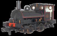 LYR 'Pug' 0-4-0ST 68 LYR Lined Black (as preserved) Steam Locomotive - DCC Sound