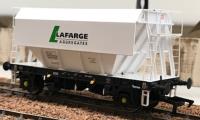 PGA 51 ton hopper wagon in LaFarge white