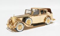 CC06804 1937 Rolls Royce Serance DeVille -  gold plated