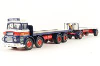 CC11609 Leyland Octopus & drawbar Trailer "H.B & H Ltd, Newton-Le-Willows"