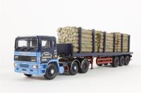 CC11905 ERF EC Flatbed Trailer & Log Load "Jos Millican (Penton) Ltd"