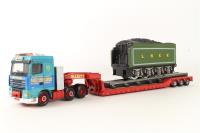 CC13213 Heavy Haulage DAF XF 'Allely's' Low Loader and LNER "Flying Scotsman" Tender load