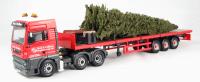 CC13422 ERF ECT Flatbed w/ Christmas Tree load in Beck and Politzer engineering limited. Dartford, Kent