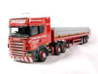 CC13713 Scania R series flatbed trailer/load "Prestons Of Potto"