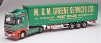 CC13821 Mercedes Actros (Face Lift) Vinyl Curtainside - M & M Greene Ltd - Llanelli, West Wales 