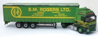 CC14016 Volvo FH Curtainside in 'E M Rogers Transport Ltd' livery of Northampton, England