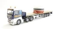 CC15211 MAN TGX Flatbed & Load, Colletts