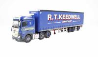 CC15808 Mercedes MP4 Super Trailer Curtainside, Keedwell