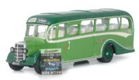 Bedford OB Southdown s/deck bus in green