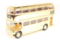 Gold Plated Routemaster Bus - 'Queen Elizabeth II Golden Jubilee'