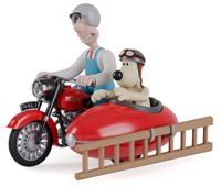 CC80701 Wallace & Gromit Motorcycle & Sidecar, A Close Shave