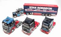 CC99188 Stan Robinson Set - MAN TGA, DAF XF, Scania topline, Kenworth & curtainside trailer