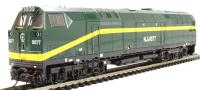 CD00405 NJ2 Diesel Locomotive Qinghai-Tibet Railroad #0077 green