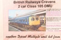CLASS105DCK Class 105 2-Car Cravens DMU Kit