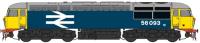 Class 56 56093 in BR large logo blue with Tinsley Depot embellishments - Digital Fitted
