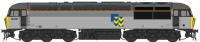Class 56 56097 in Railfreight Metals Sector triple grey