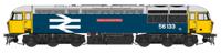 CM-56133-LLSF Class 56 BR Blue Crewe Locomotive Works No.56133 (Large Logo) Diesel Locomotive - DCC Sound