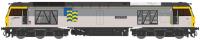 Class 60 60027 'Joseph Banks' in Railfreight Petroleum sector triple grey
