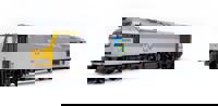 CM-60049-TGM-SOUNDW Highly Detailed Deluxe Weathered Class 60 049 “Scafell” Triple Grey Metals Diesel Electric Locomotive - DCC Sound