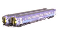Class 156 2 car DMU 156512 in ScotRail Livery (First Group branding) - C&M Models Exclusive