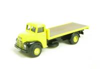 COF-02 Leyland Comet flatbed lorry in yellow