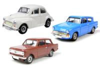 CR2003 Car Set 2 with Morris Minor, Ford Anglia & Vauxhall Viva (alternate colours to CR1003). Non limited
