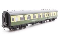 Mk1 BSO brake second open in BR West Highland green and cream - unnumbered