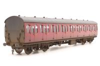 D23-6-3 57' Mk I suburban SO second open in BR crimson