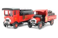 D52-1 AEC Cabover & Thornycroft 'Charrington's' 2-Vehicle Set