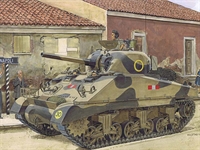 6573 Sherman MkIII DV early production (M4A2) 75mm from North Africa & Italy
