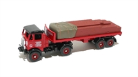 DG149000 AEC Mammoth flatbed trailer and brick load "London Brick Co."