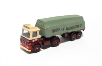 DG186000 ERF LV with sheeted flatbed trailer "Smith of Maddiston". Non limited