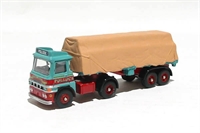 DG186003 ERF LV flatbed with sheeted trailer "Pollock"