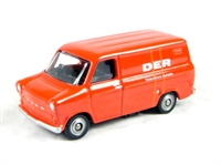 DG200010 Ford Transit in "DER Television Rentals" red livery