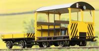 Wickham Trolley & Trailer  MPV0007 in BR Engineers yellow