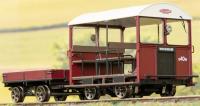 Wickham Trolley & Trailer B40W in BR maroon with white roof - as preserved - Digital Sound fitted