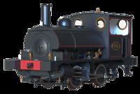 LYR 'Pug' 0-4-0ST 155 LYR Lined Black Steam Locomotive - DCC Sound