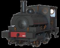 LYR 'Pug' 0-4-0ST 68 LYR Lined Black (as preserved) Steam Locomotive