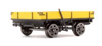 E3023 Wickham Planked Trailer, BR Yellow