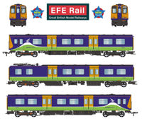 E81006 Class 313 3-Car EMU 313114 Silverlink Metro